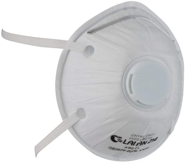 Cup Style Face Mask with Valve